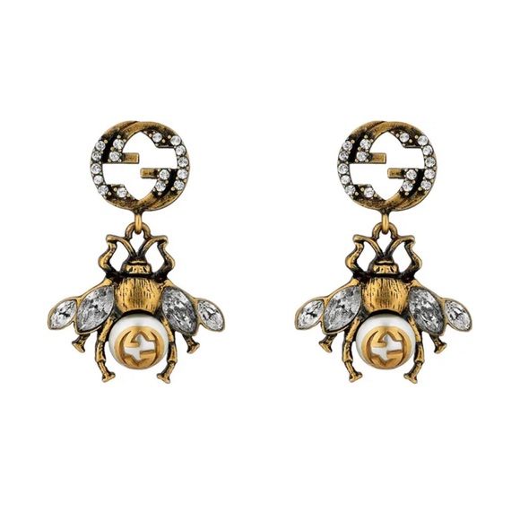 Gucci Accessories - GUCCI EARRINGS WITH INTERLOCKING G fashion jewelry